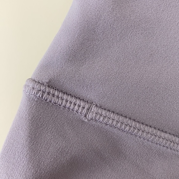 ATHLETA | Elation Asymmetrical 7/8 Tight in Powervita Colorblock Lilac Stone •XS - Picture 13 of 15